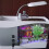 Multifunktionale USB LCD Desktop Aquarium LED Leuchte Mit Kalender 6