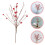 9 Valentines Day Kunstherzen Mit Beerenzweigen 11