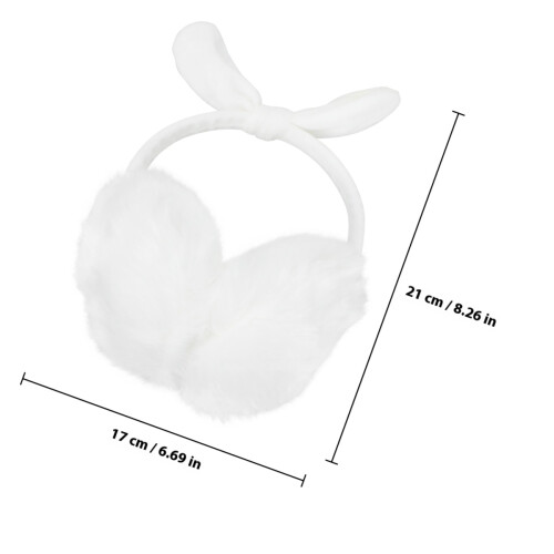 Bowknot Design Oorwarmers Konijn Vrouwen 2
