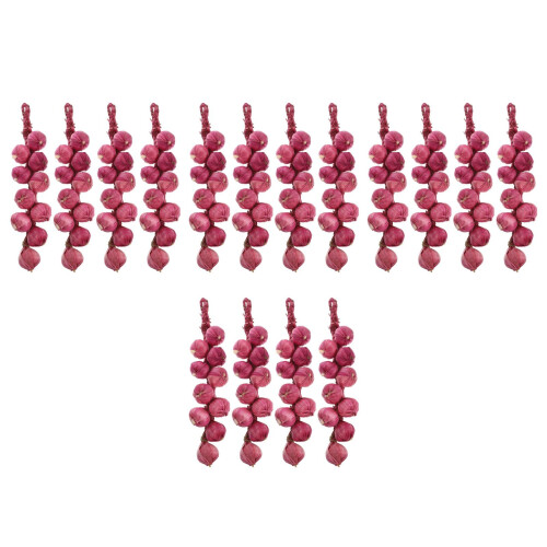 16 Stk. Simulation Knoblauchzöpfe Gemüse Modelle Wanddekoration 1