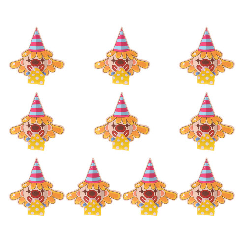 30 . Kinder Trompeten Clown Form Accessoires