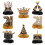40Stk Honeycomb Party Tischschmuck 1