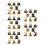 40Stk Honeycomb Party Tischschmuck 8