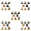 40Stk Honeycomb Party Tischschmuck 4
