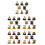 40Stk Honeycomb Party Tischschmuck 6