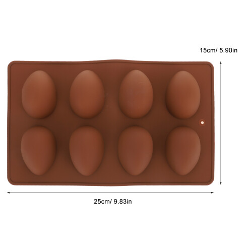 2Stk Silikonform Eier in Für DIY Und Backwaren 1