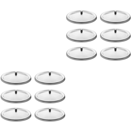 12Stk Praktische Becherdeckel Wärmeschutz Runde Abdeckung 2