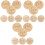 18 Baby Monatliche Marker Holz 5