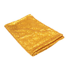 3Stk Goldener Pailletten Tischüberzug, Sichere Tischdekoration
