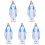 5 Stk. Virgin Mary Statue, , Kunststoff, Handarbeit 4
