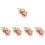 5 Sets Blumen Brosche Armband Corsage Armbänder 5