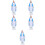 5 Stk. Virgin Mary Statue, , Kunststoff, Handarbeit 9