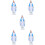 5 Stk. Virgin Mary Statue, , Kunststoff, Handarbeit 10