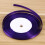 6Mm 25 Yard Polyester Seidenband Dunkelviolett 6