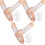 3 Paar Damen Spitzenhandschuhe Mesh Mit Gestickter 3
