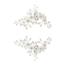 2Paare Silberne Schuhclips Für Hochzeit Schuhe