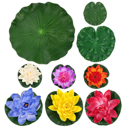 27 Simulierte Schwimmende Lotus Künstliche 1