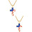2Stk Männerschmuck Anhänger Golden Robust 7