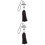2Pcs Car Rearview Mirror Hanging Pendant Interior Decor Ornament 7