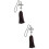 2Pcs Car Rearview Mirror Hanging Pendant Interior Decor Ornament 9