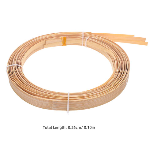 6Pcs Bamboo Strips 3M Long For Crafts And Weaving Projects 2