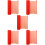 5 Rolls Calligraphy Red Paper Chinese Blank Writing Paper 8