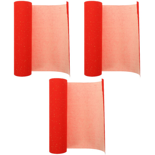 3 Rolls Calligraphy Red Paper Chinese Blank Writing Paper 2