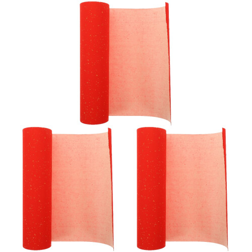 3 Rolls Calligraphy Red Paper Chinese Blank Writing Paper 1