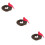 3Pcs Creative Bedroom Layout Prop Bird Nest Egg Sparrow Ornament 9