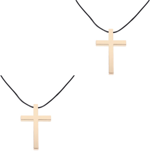 2Pcs Golden Religious Pendant Interior Hanging Ornament 2