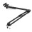 3Pcs Portable Black Metal Webcam Clamp Desktop Stand for Stable Use 10
