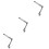 3Pcs Portable Black Metal Webcam Clamp Desktop Stand for Stable Use 5