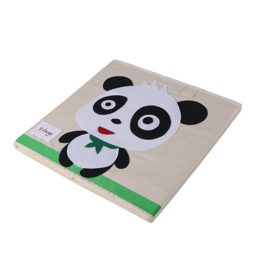 Kids Fabric Storage Box Eco-Friendly Organizer Cube Panda 2