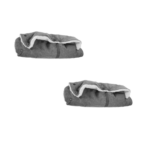 2Pcs Windproof Stroller Hand Muff Warm Anti-Freeze Gloves 2