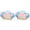 2Pcs Shark Shape Plush Toy Throw Pillow For Sofa Bed Couch 4