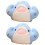 2Pcs Shark Shape Plush Toy Throw Pillow For Sofa Bed Couch 7