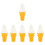 6Pcs Fake Ice Cream Decor White Realistic Display Model 3