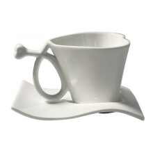 2 Set Tazza Da In Con Piatto