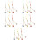 Ciondolo Chic 15 Pezzi Per Decorazione Telefono 7