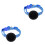 2 Collare Regolabile Riflettente con per 3