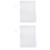 20 In Nylon A Rete Con Coulisse 25x35 Cm Per 5