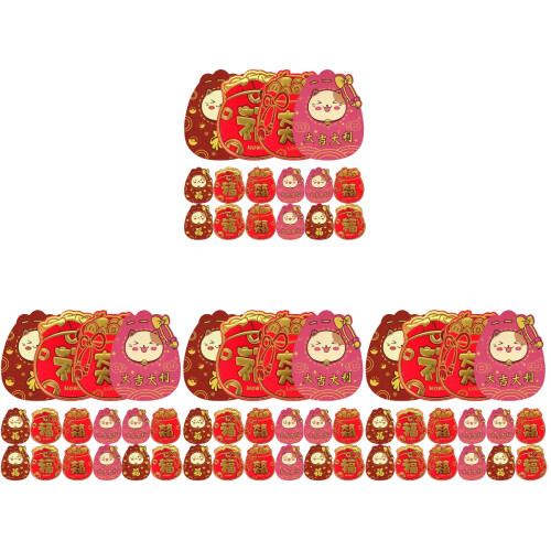 96 Pezzi Busta Per L'Anno Hong Bao Misto 1