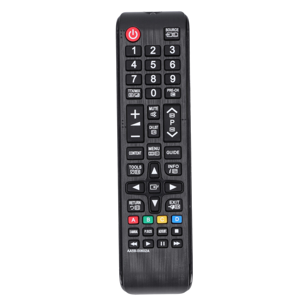 Universal Tv Remote Control Aa59-00602A For Lcd Led Tvs, Black 8761359778195