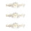 3St Wedding Belt Set Bruid in Kant As Shown, Design 8