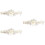 3St Wedding Belt Set Bruid in Kant As Shown, Design 7