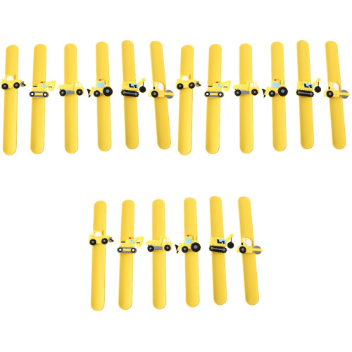 18 Peças Pulseiras Infantil De Veículo De Desenho 2