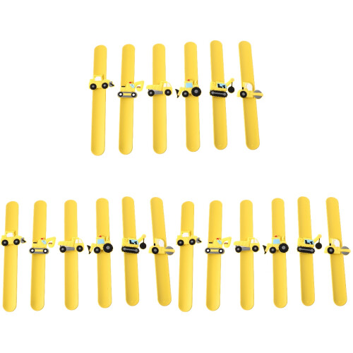 18 Peças Pulseiras Infantil De Veículo De Desenho 1