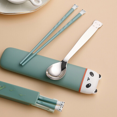 3 Peças De Utensílios Com De Urso 1