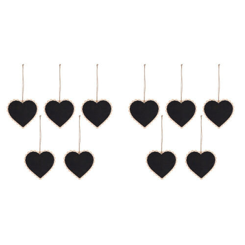 10 Unidades Quadro Negro De Para Pendurar 1