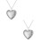 2 Pcs Colar Com Pingente De Foto Jóia Presente 6